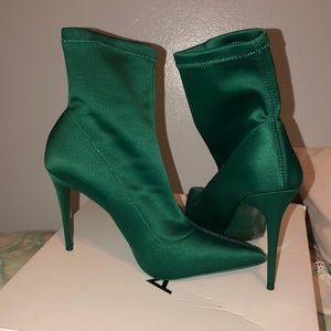 ALDO Green booties
